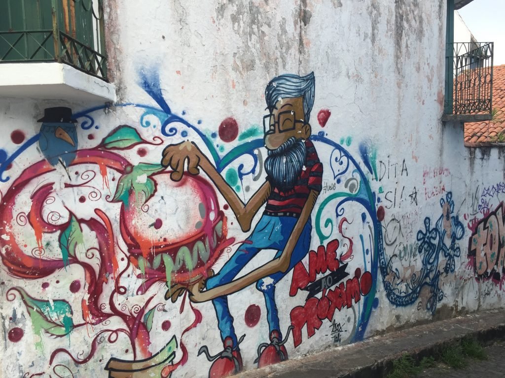 Making Olinda more loveable thanks to street art