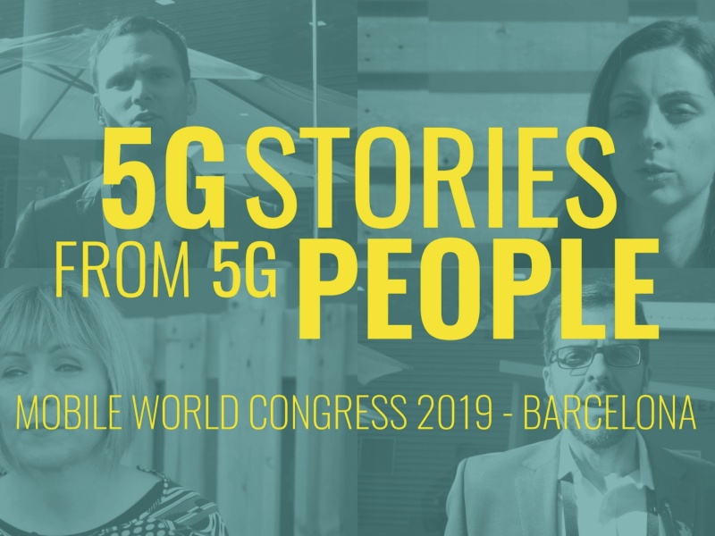 Screenshot from the Martel video: 5G stories from 5G people