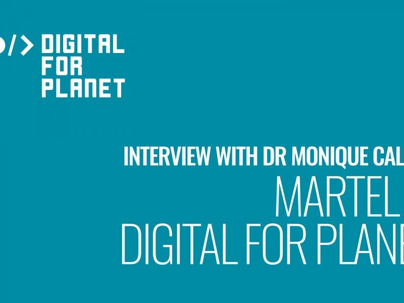 Dr Monique Calisti speaking about Martel and Digital 4 Planet
