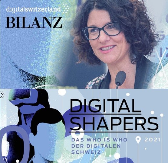 Dr Monique Calisti is one of the TOP 100 most important Digital Shapers of Switzerland 2021